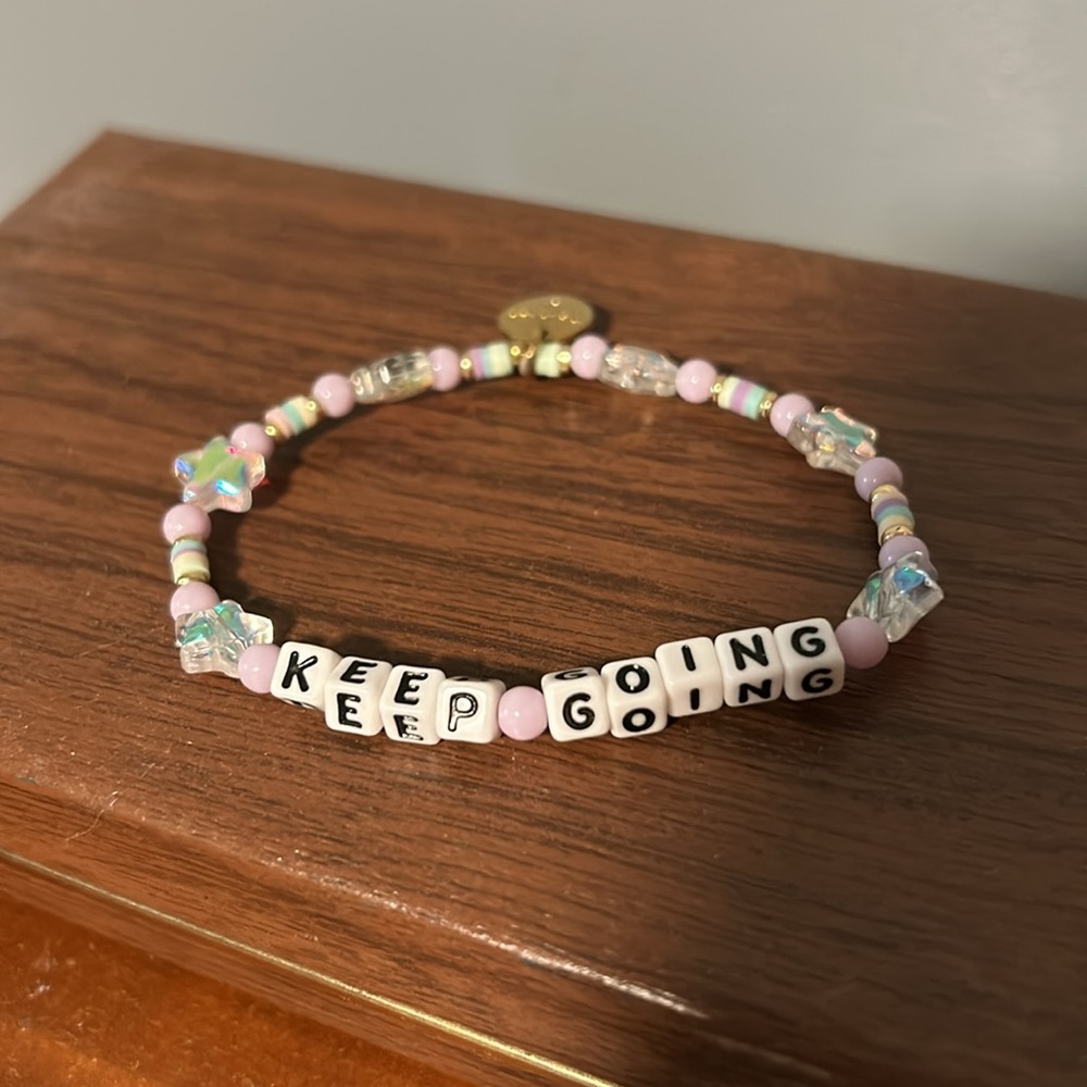 Little Words Project Bracelet - Keep Going